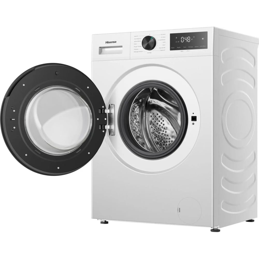 Masina de spalat rufe frontala HISENSE WF1I8042BWP, Steam, 8 kg, 1400rpm, Clasa A, alb