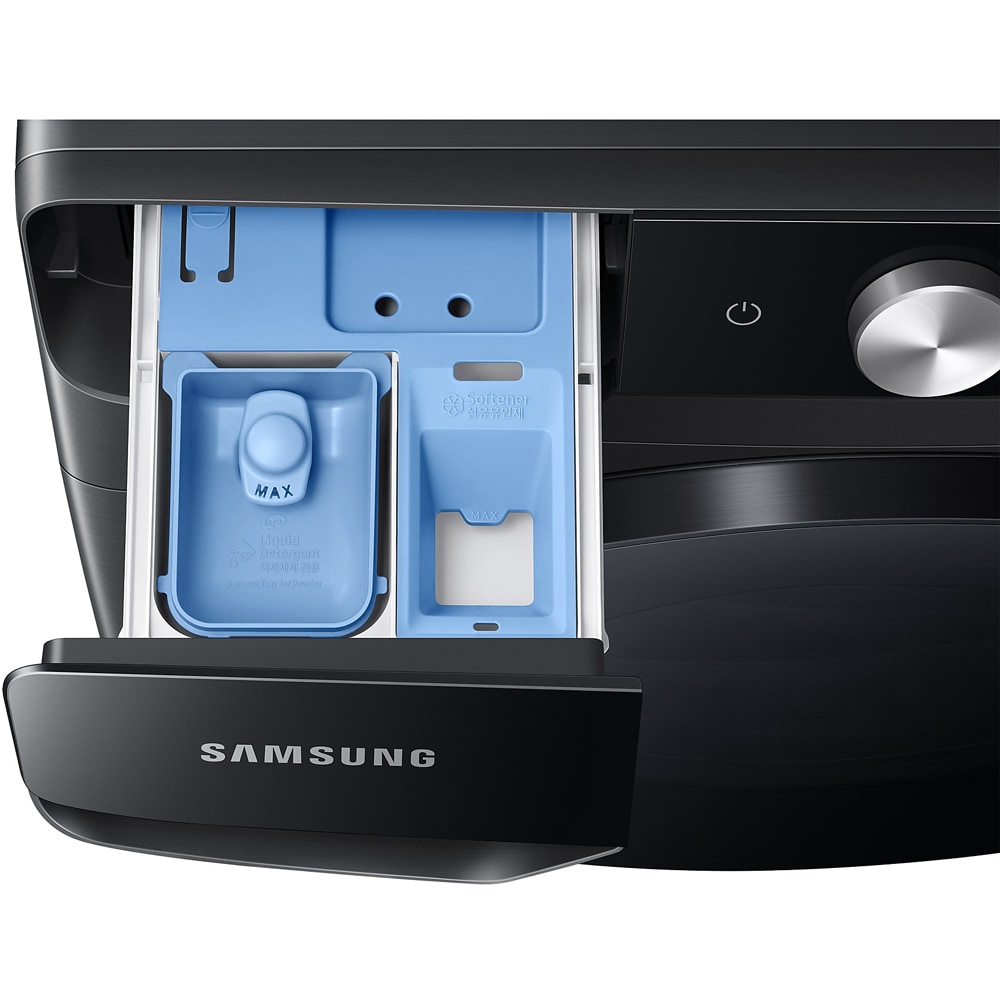 Masina de spalat rufe frontala SAMSUNG WF20DG8650BVU4, AI Ecobubble, 20 kg, 1000rpm, Clasa A, Wi-Fi, negru
