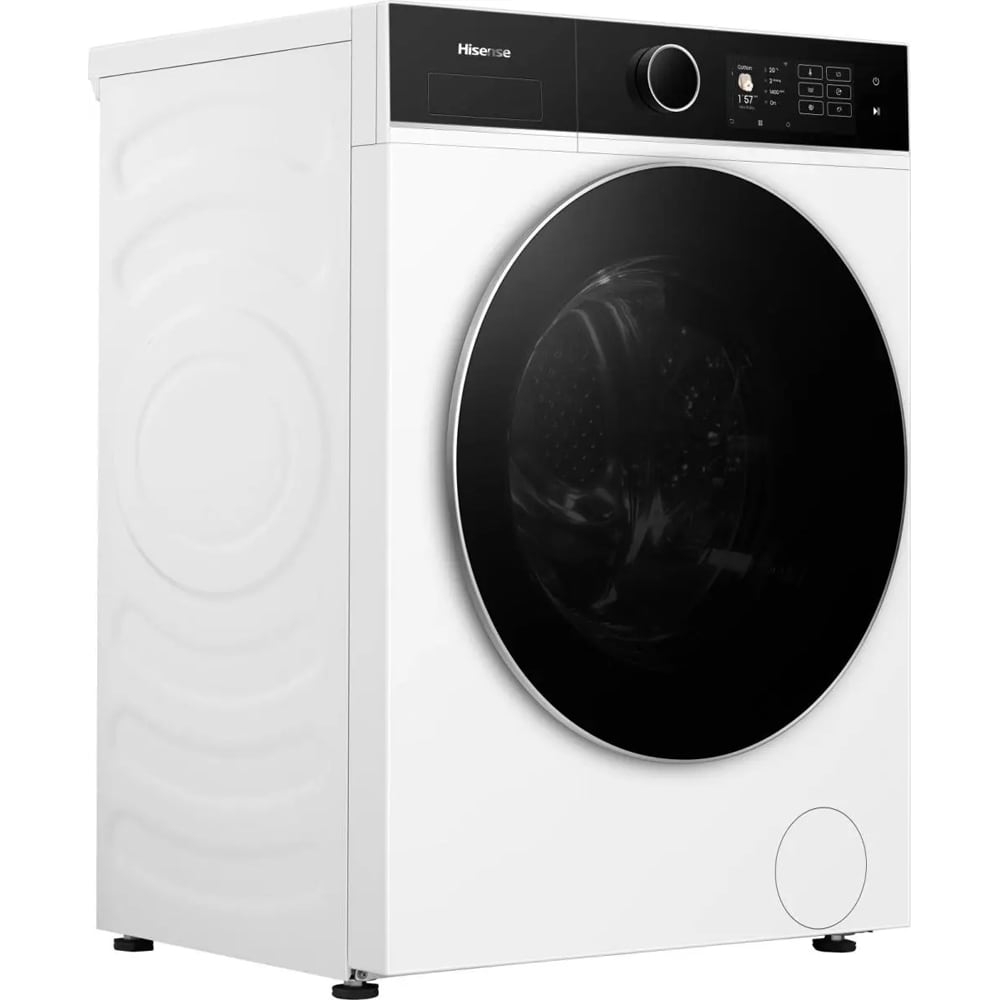 Masina de spalat rufe frontala HISENSE WF5I1045BWQ, Steam, 10.5 kg, 1400rpm, Clasa A, Wi-Fi, alb