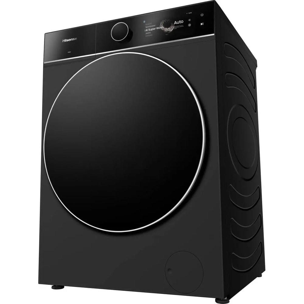 Masina de spalat rufe frontala HISENSE WF7I1248BBR, Steam, 12 kg, 1400rpm, Clasa A, Wi-Fi, negru