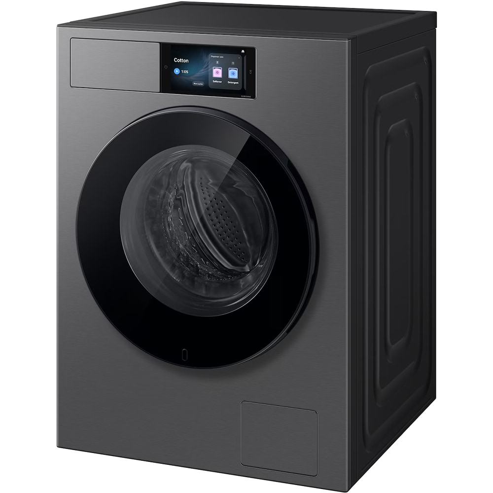 Masina de spalat rufe frontala SAMSUNG WF90H09C4ST2, AI Wash+, AI EcoBubble, 9 kg, 1400rpm, Clasa A, Wi-Fi, gri