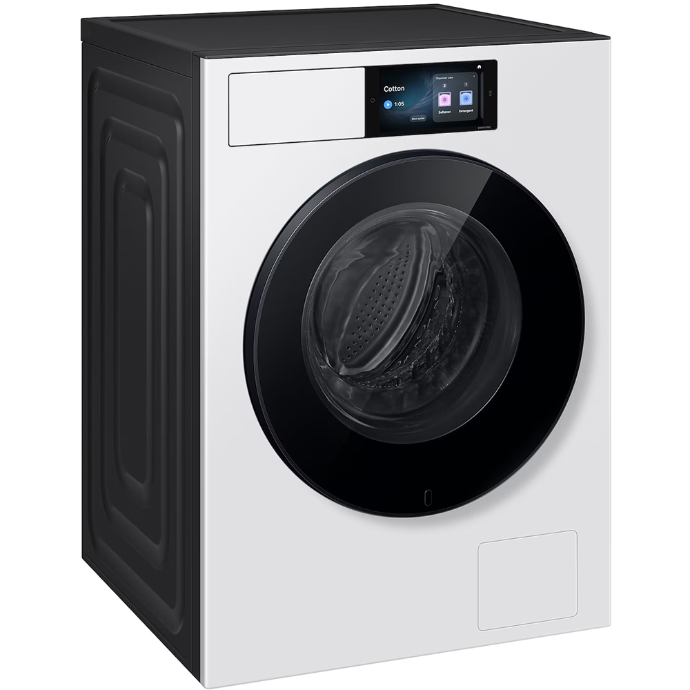 Masina de spalat rufe frontala SAMSUNG WF90H09C4WT2, AI Wash+, AI EcoBubble, 9 kg, 1400rpm, Clasa A, Wi-Fi, alb