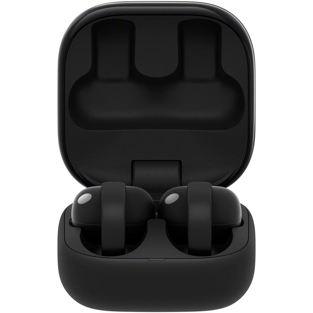 Casti SONY LinkBuds Clip WF-LC900B, True Wireless, Bluetooth, Open-ear, Microfon, negru