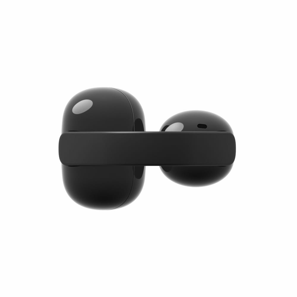 Casti SONY LinkBuds Clip WF-LC900B, True Wireless, Bluetooth, Open-ear, Microfon, negru