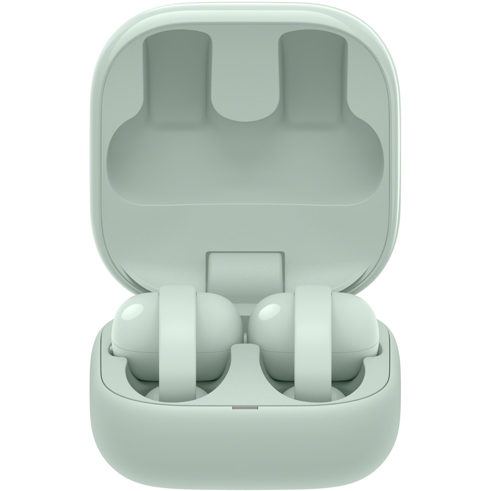 Casti SONY LinkBuds Clip WF-LC900G, True Wireless, Bluetooth, Open-ear, Microfon, verde