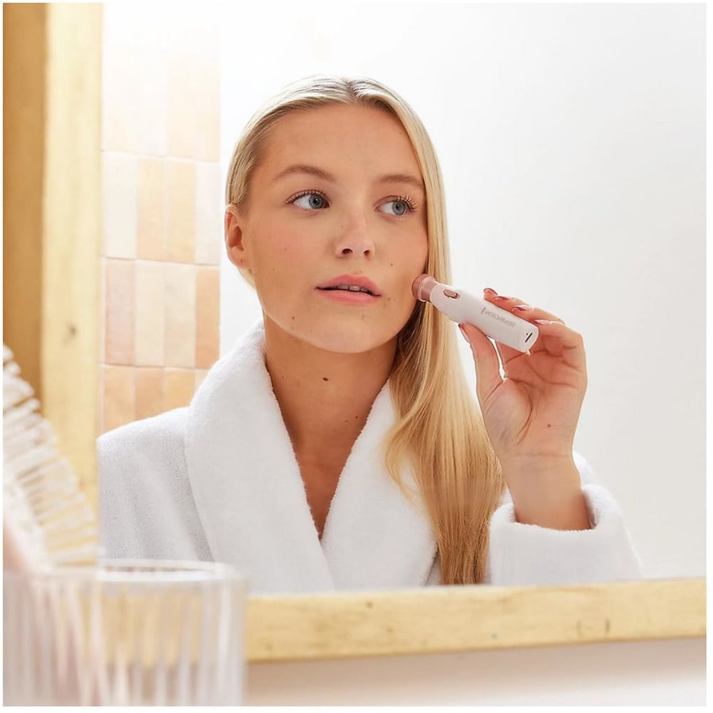 Trimmer facial REMINGTON BareMe WFS200, 1 treapta, roz