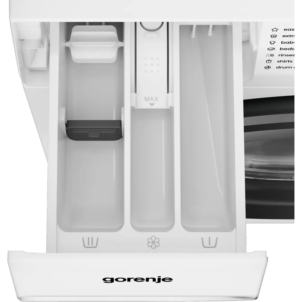 Masina de spalat rufe frontala GORENJE WG2P84A32, SteamTech, 8 kg, 1400rpm, Clasa A, alb