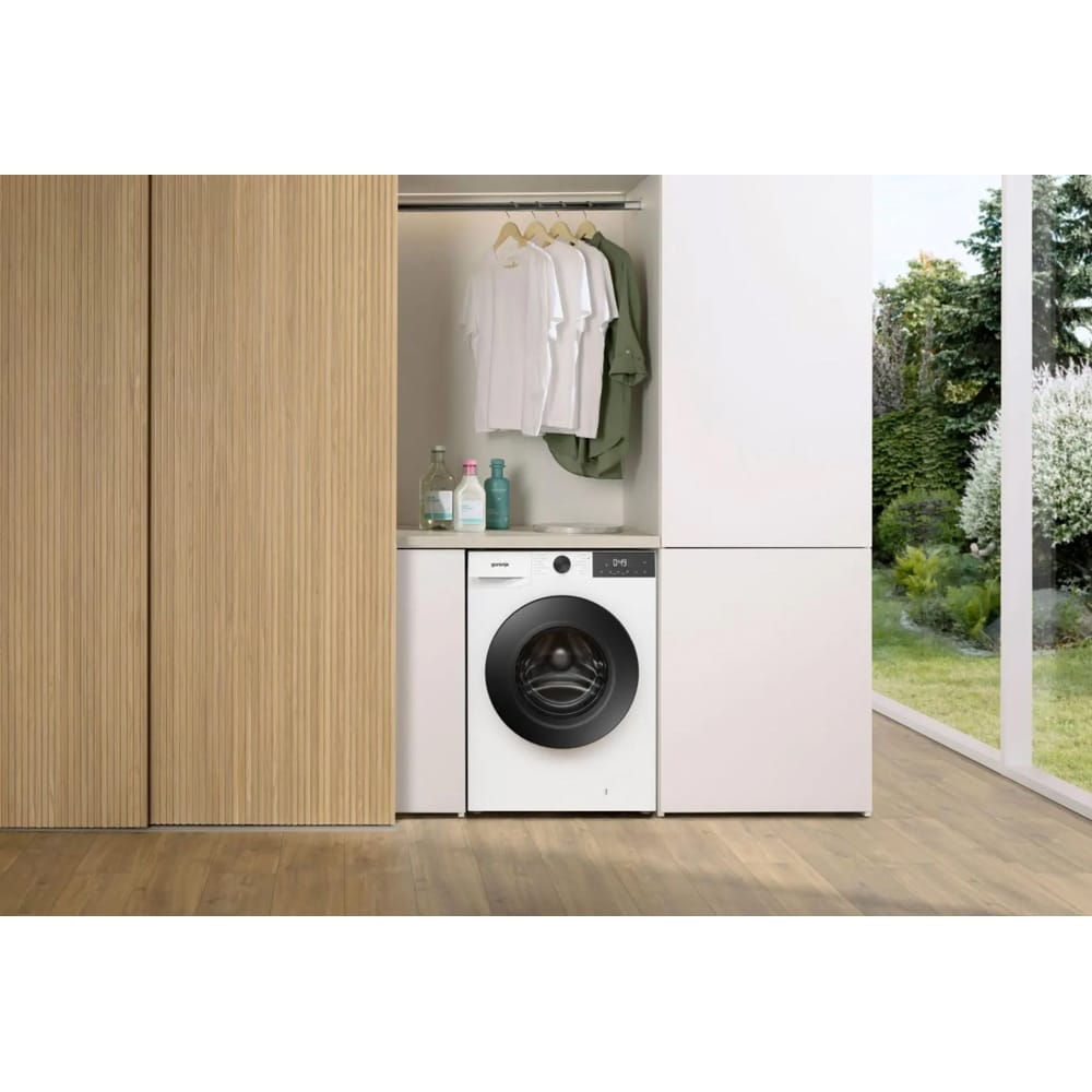 Masina de spalat rufe frontala GORENJE WG2P84A32, SteamTech, 8 kg, 1400rpm, Clasa A, alb