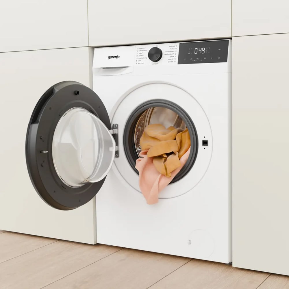 Masina de spalat rufe frontala slim GORENJE WG2PS74A2W, SteamTech, 7 kg, 1400rpm, Clasa A, alb