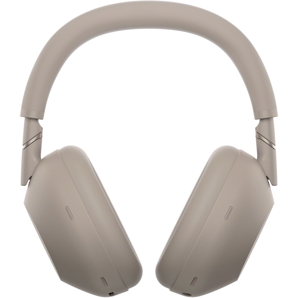 Casti SONY WH-1000XM6, Bluetooth, Over-Ear, Microfon, Noise Cancelling, Sandstone