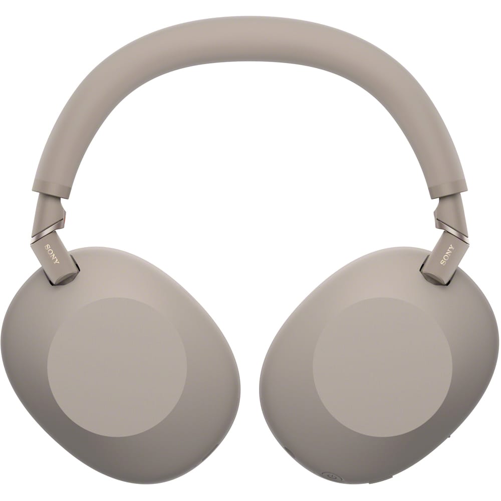 Casti SONY WH-1000XM6, Bluetooth, Over-Ear, Microfon, Noise Cancelling, Sandstone