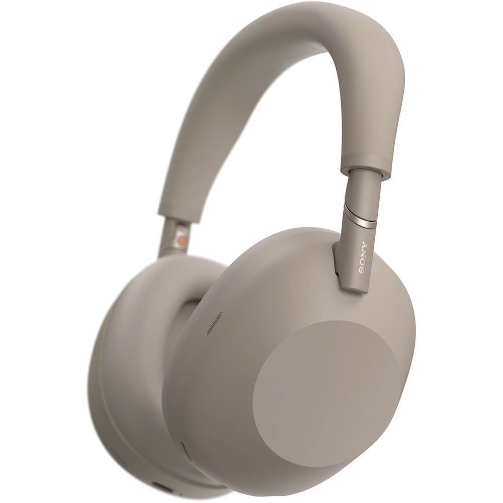 Casti SONY WH-1000XM6, Bluetooth, Over-Ear, Microfon, Noise Cancelling, Sandstone