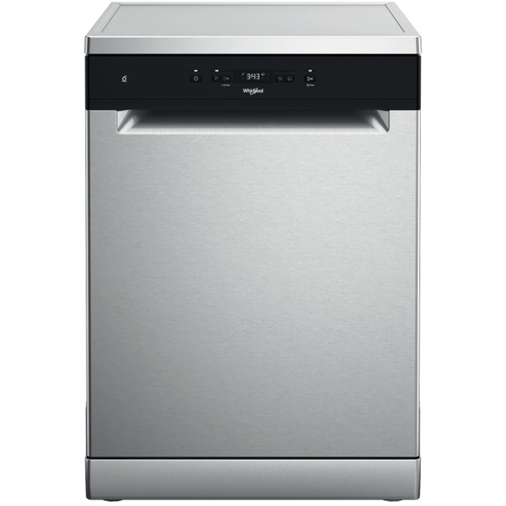 Masina de spalat vase independenta WHIRLPOOL WH2FFC14BN6X, 14 seturi, 9 programe, 60 cm, Clasa C, inox