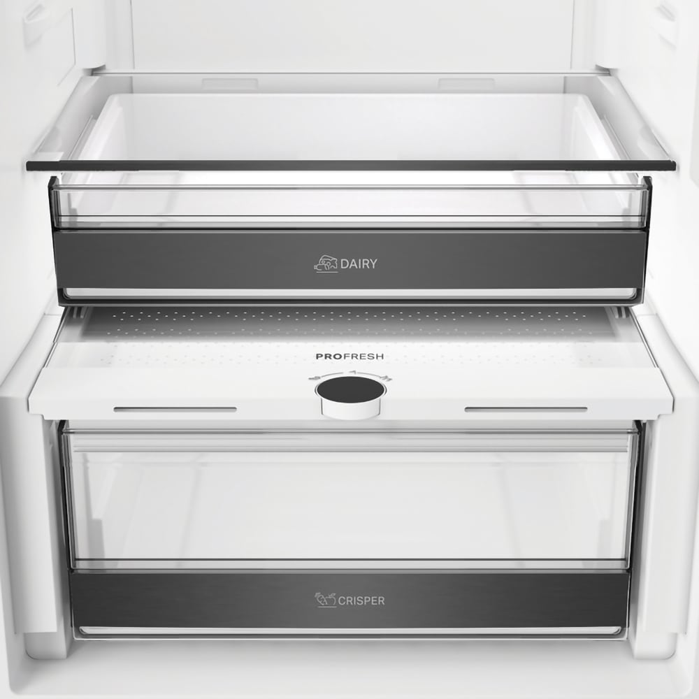 Combina frigorifica WHIRLPOOL WHK 22372 X5EA1, No Frost, 6th Sense, 370 l, H 186.5 cm, Clasa D, inox