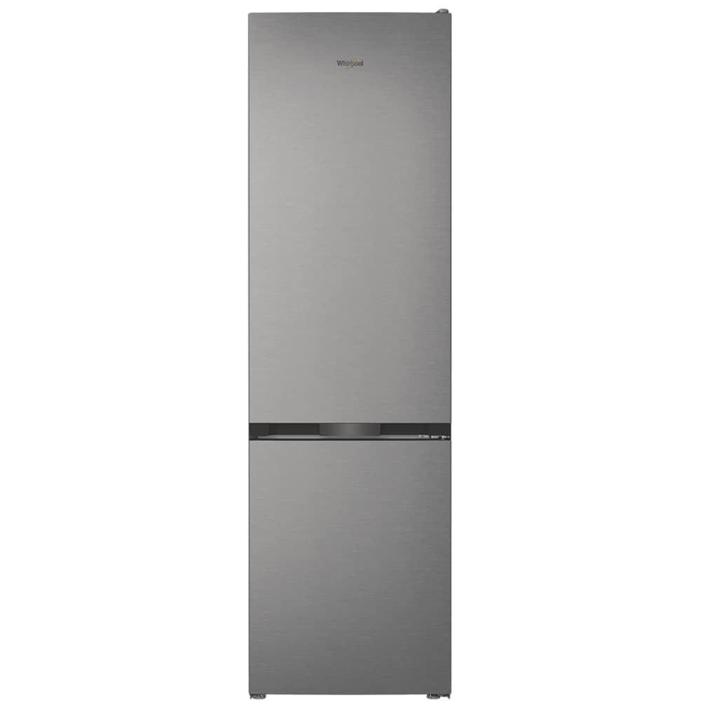 Combina frigorifica WHIRLPOOL WHK 22412 X5EA, No Frost, 6th Sense, 415 l, H 203.5 cm, Clasa D, argintiu