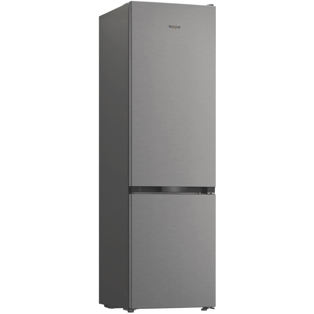 Combina frigorifica WHIRLPOOL WHK 22412 X5EA, No Frost, 6th Sense, 415 l, H 203.5 cm, Clasa D, argintiu
