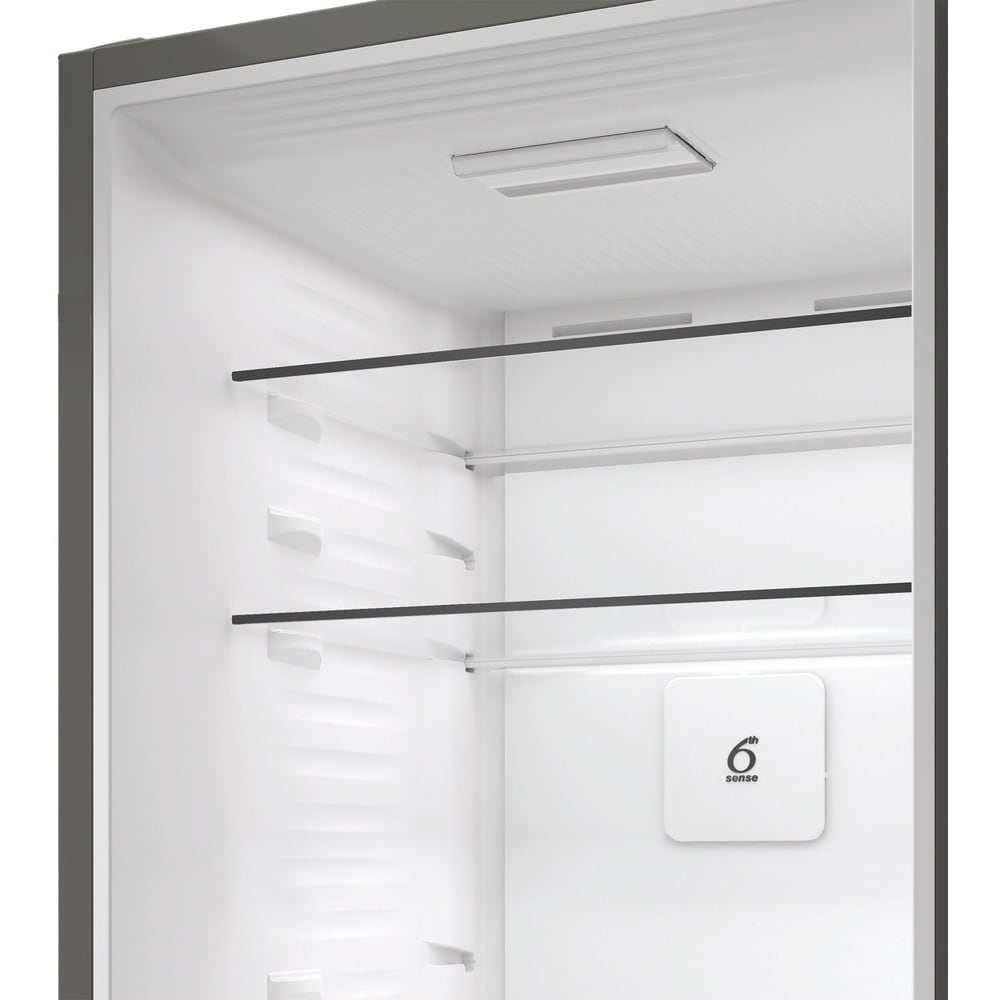Combina frigorifica WHIRLPOOL WHK 22412 X5EA, No Frost, 6th Sense, 415 l, H 203.5 cm, Clasa D, argintiu