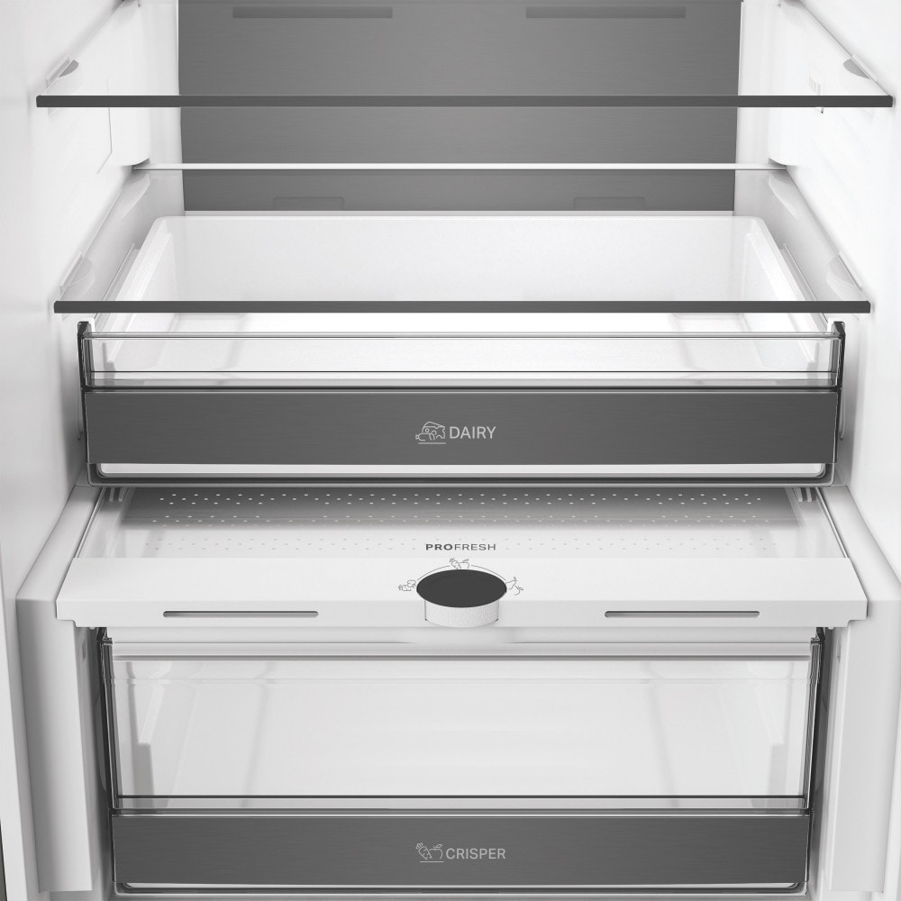 Combina frigorifica WHIRLPOOL WHK 22414 XBR8EA, No Frost, 6th Sense, 415 l, H 203.5 cm, Clasa A, dark inox