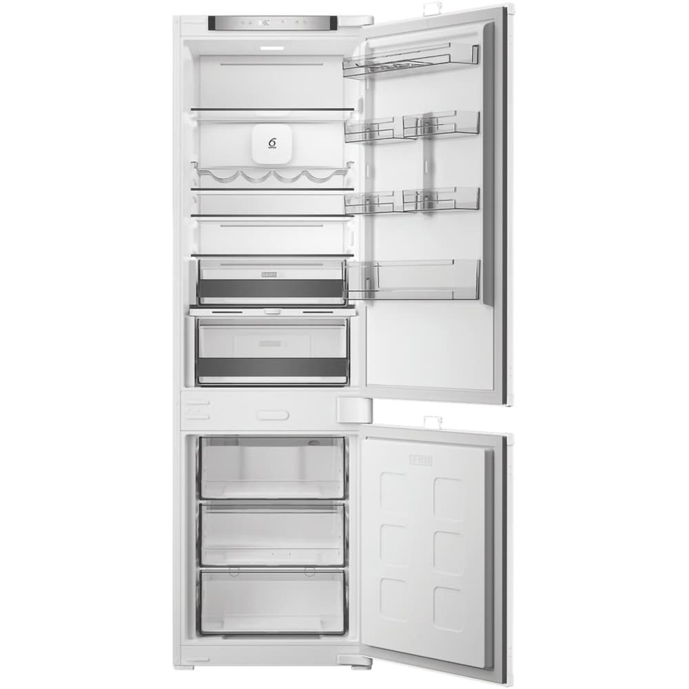 Combina frigorifica incorporabila WHIRLPOOL WHK2 5292 B4E, No Frost, 6th Sense, 270 l, H 177.5 cm, Clasa E