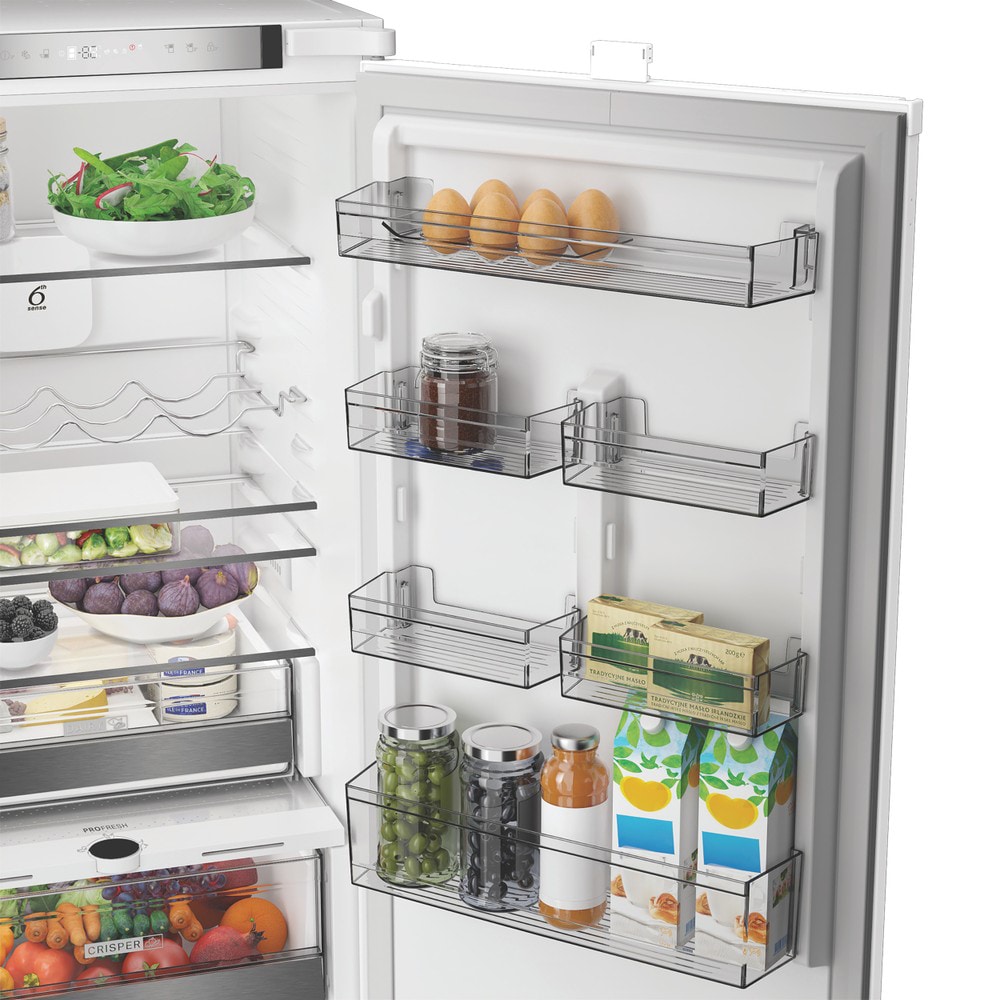 Combina frigorifica incorporabila WHIRLPOOL WHK2 5292 B4E, No Frost, 6th Sense, 270 l, H 177.5 cm, Clasa E