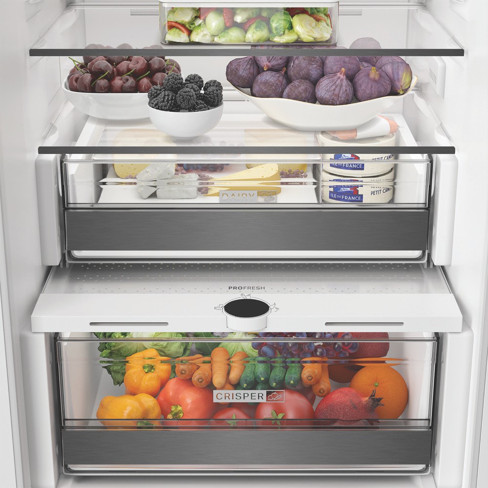 Combina frigorifica incorporabila WHIRLPOOL WHK2 5292 B4E, No Frost, 6th Sense, 270 l, H 177.5 cm, Clasa E