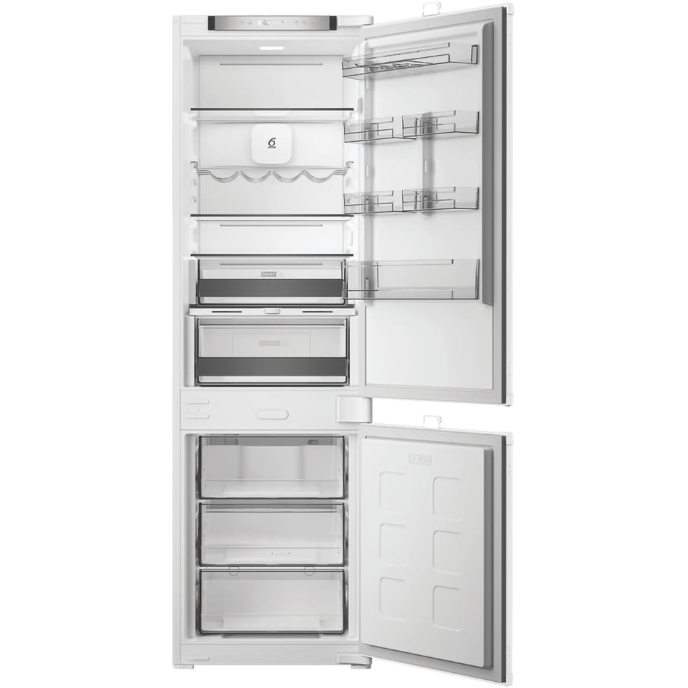 Combina frigorifica incorporabila WHIRLPOOL WHK2 5293 B5E, No Frost, 6th Sense, 270 l, H 177.5 cm, Clasa D