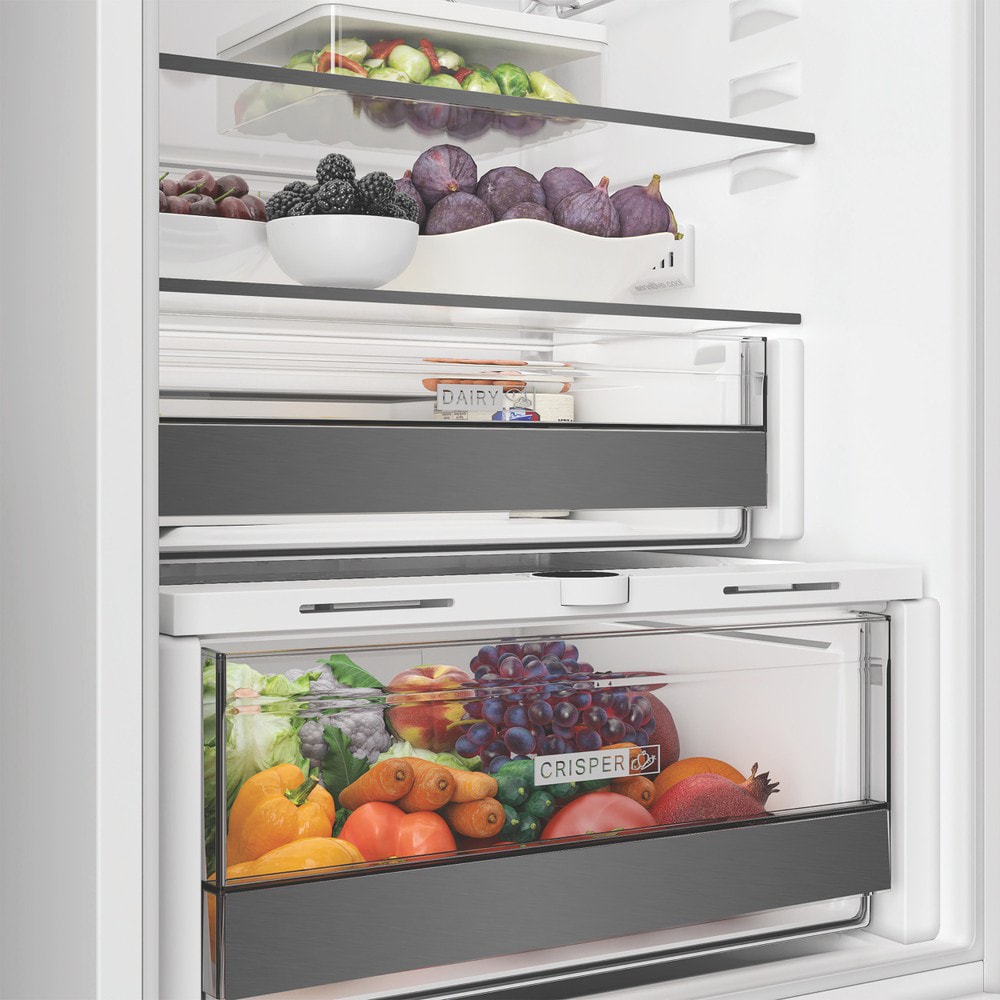 Combina frigorifica incorporabila WHIRLPOOL WHK2 5293 B5E, No Frost, 6th Sense, 270 l, H 177.5 cm, Clasa D