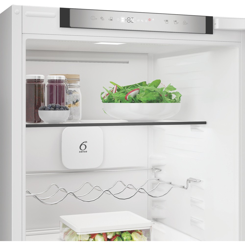 Combina frigorifica incorporabila WHIRLPOOL WHK2 5294 B6E, No Frost, 6th Sense, 270 l, H 177.5 cm, Clasa C