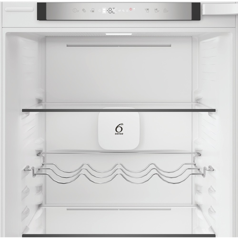Combina frigorifica incorporabila WHIRLPOOL WHK2 5294 B6E, No Frost, 6th Sense, 270 l, H 177.5 cm, Clasa C