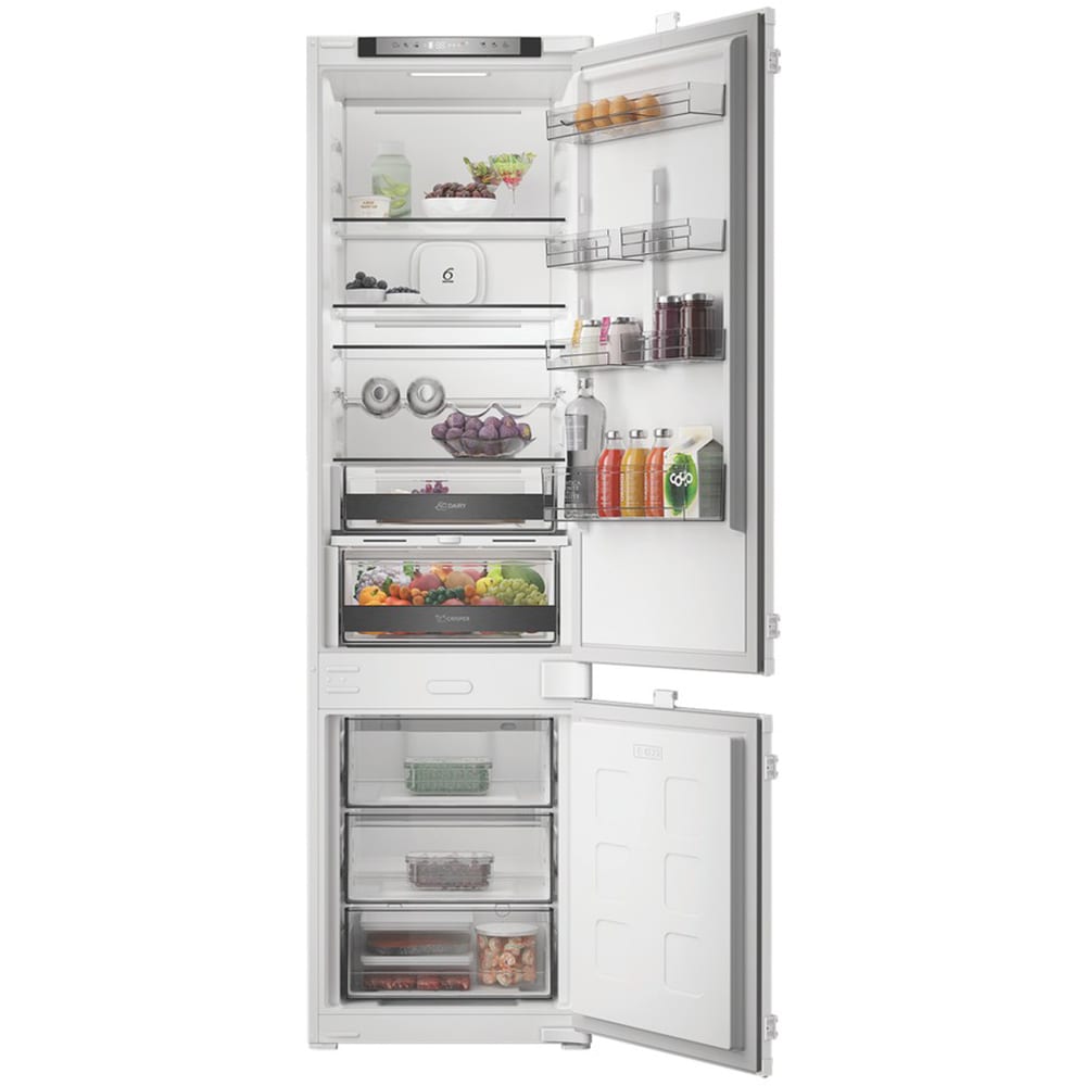 Combina frigorifica incorporabila WHIRLPOOL WHK2 5322 B4E, No Frost, 6th Sense, 300 l, H 193.5 cm, Clasa E