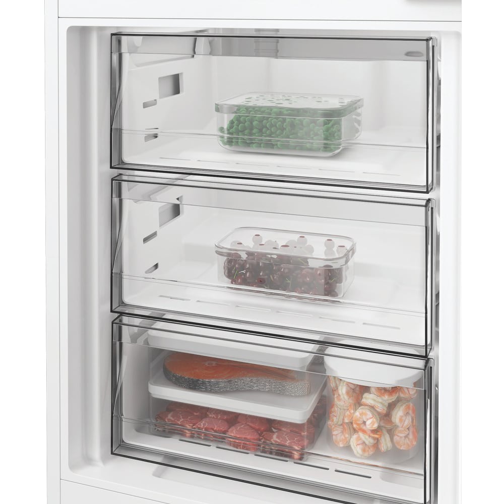 Combina frigorifica incorporabila WHIRLPOOL WHK2 5322 B4E, No Frost, 6th Sense, 300 l, H 193.5 cm, Clasa E