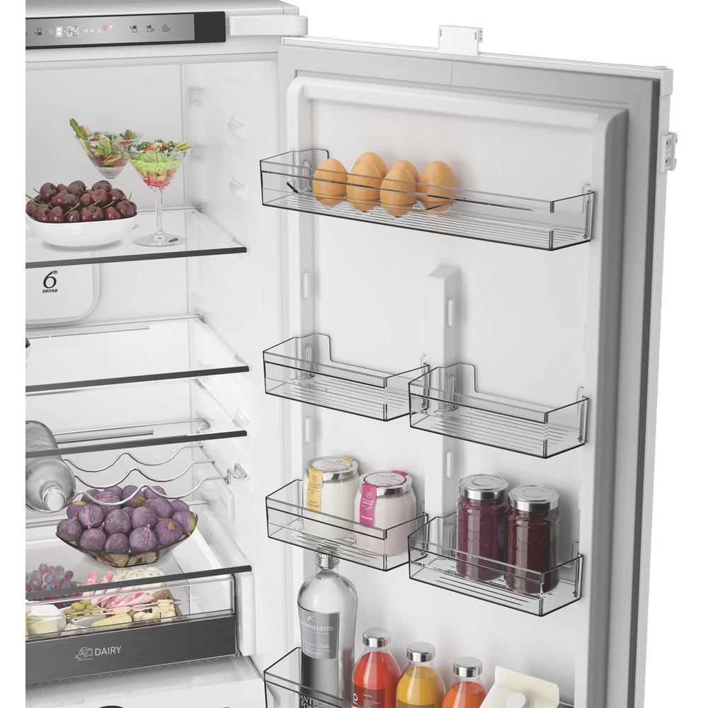 Combina frigorifica incorporabila WHIRLPOOL WHK2 5322 B4E, No Frost, 6th Sense, 300 l, H 193.5 cm, Clasa E