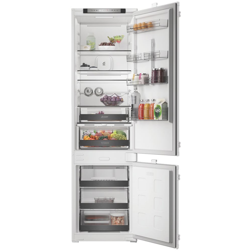 Combina frigorifica incorporabila WHIRLPOOL WHK2 5324 B6E, No Frost, 6th Sense, 300 l, H 193.5 cm, Clasa C