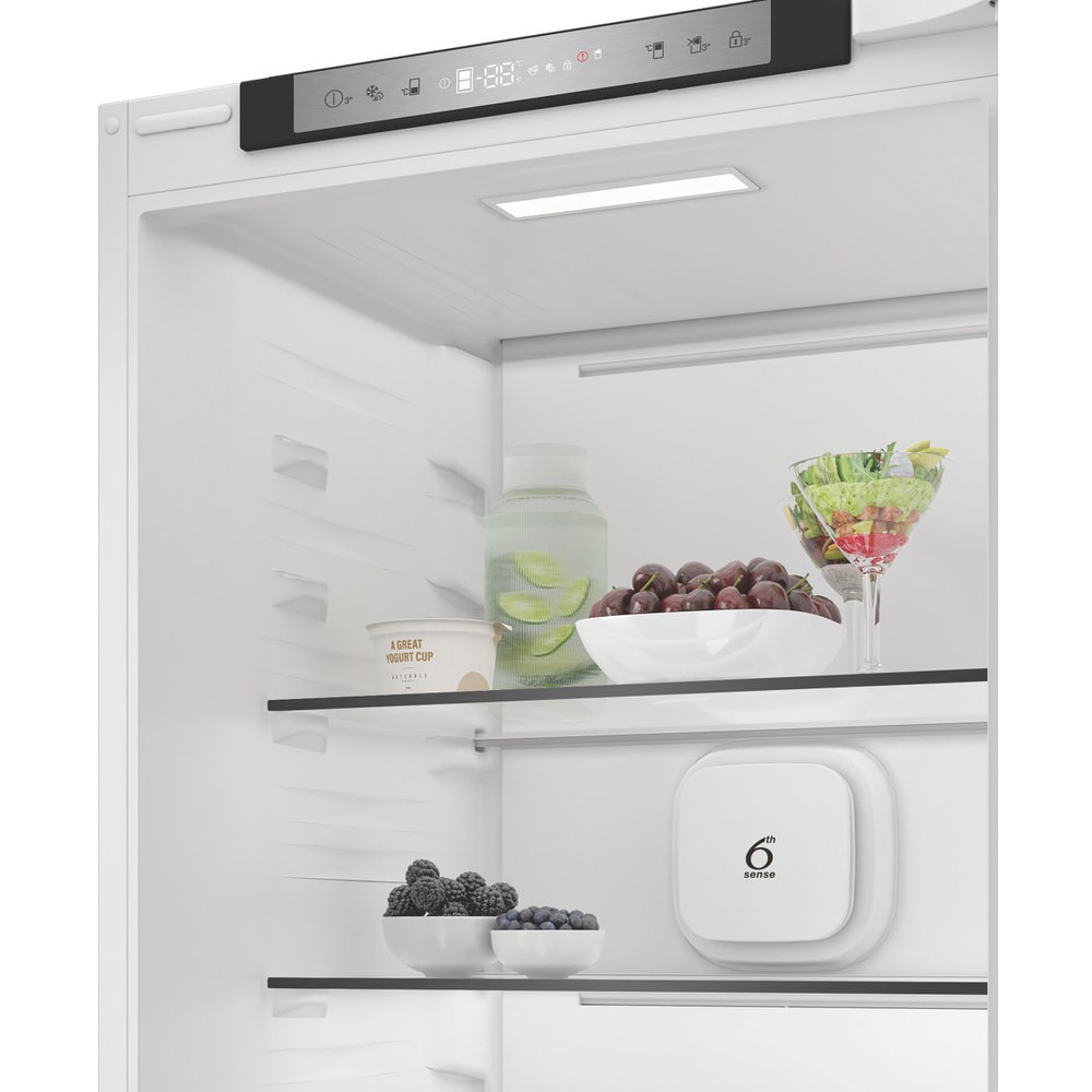 Combina frigorifica incorporabila WHIRLPOOL WHK2 5324 B6E, No Frost, 6th Sense, 300 l, H 193.5 cm, Clasa C
