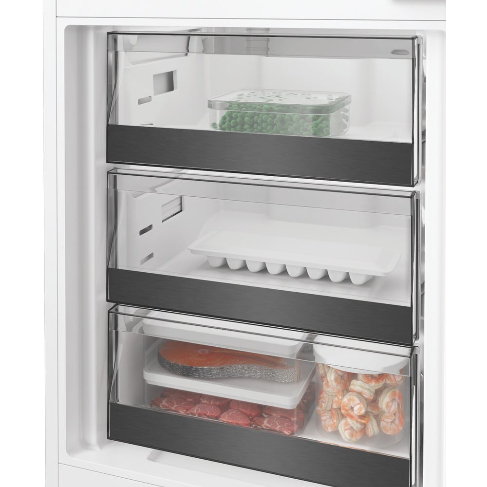 Combina frigorifica incorporabila WHIRLPOOL WHK2 5324 B6E, No Frost, 6th Sense, 300 l, H 193.5 cm, Clasa C
