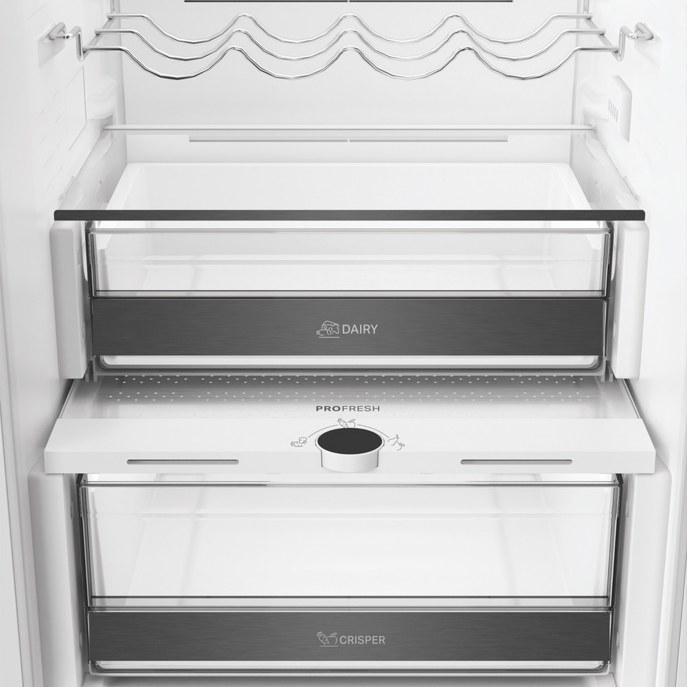 Combina frigorifica incorporabila WHIRLPOOL WHK2 5324 B6E, No Frost, 6th Sense, 300 l, H 193.5 cm, Clasa C