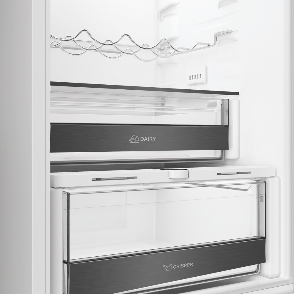 Combina frigorifica incorporabila WHIRLPOOL WHK2 5324 B6E, No Frost, 6th Sense, 300 l, H 193.5 cm, Clasa C