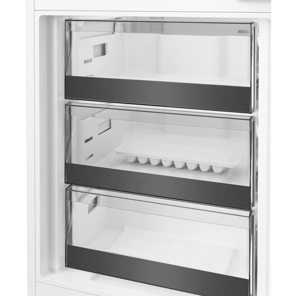 Combina frigorifica incorporabila WHIRLPOOL WHK2 5324 B6E, No Frost, 6th Sense, 300 l, H 193.5 cm, Clasa C