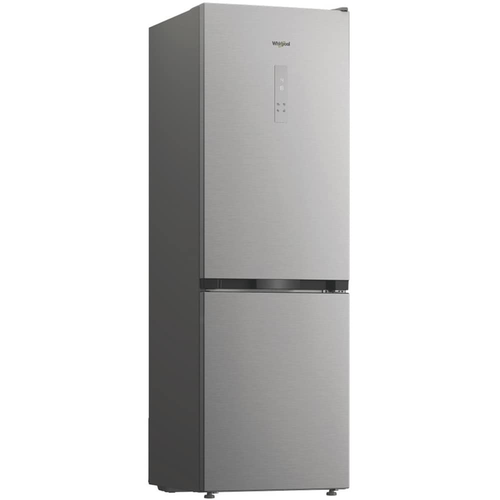 Combina frigorifica WHIRLPOOL WHK 26373 X6EA, No Frost, 6th Sense, 370 l, H 186.5 cm, Clasa C, argintiu