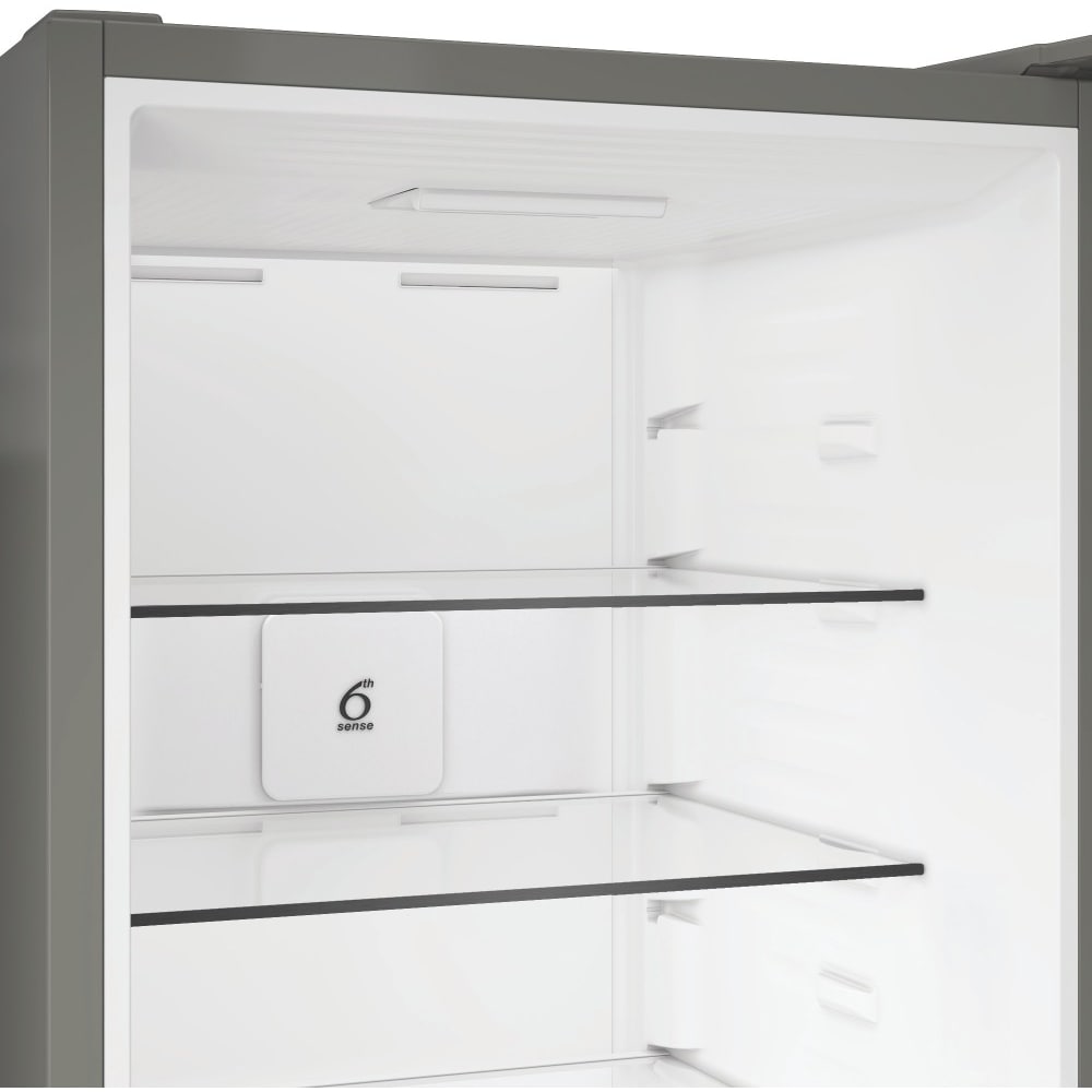 Combina frigorifica WHIRLPOOL WHK 26373 X6EA, No Frost, 6th Sense, 370 l, H 186.5 cm, Clasa C, argintiu