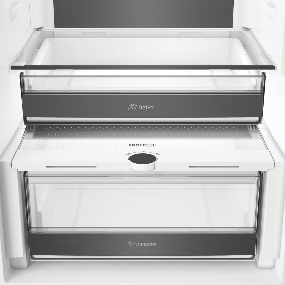 Combina frigorifica WHIRLPOOL WHK 26373 XR6E, No Frost, 6th Sense, 370 l, H 186.5 cm, Clasa C, dark inox