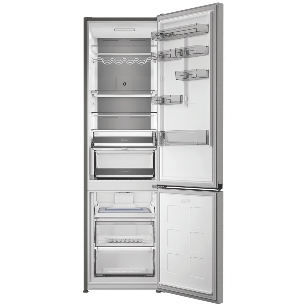 Combina frigorifica WHIRLPOOL WHK 26412 X5EA2, No Frost, 415 l, H 203.5 cm, Clasa D, inox