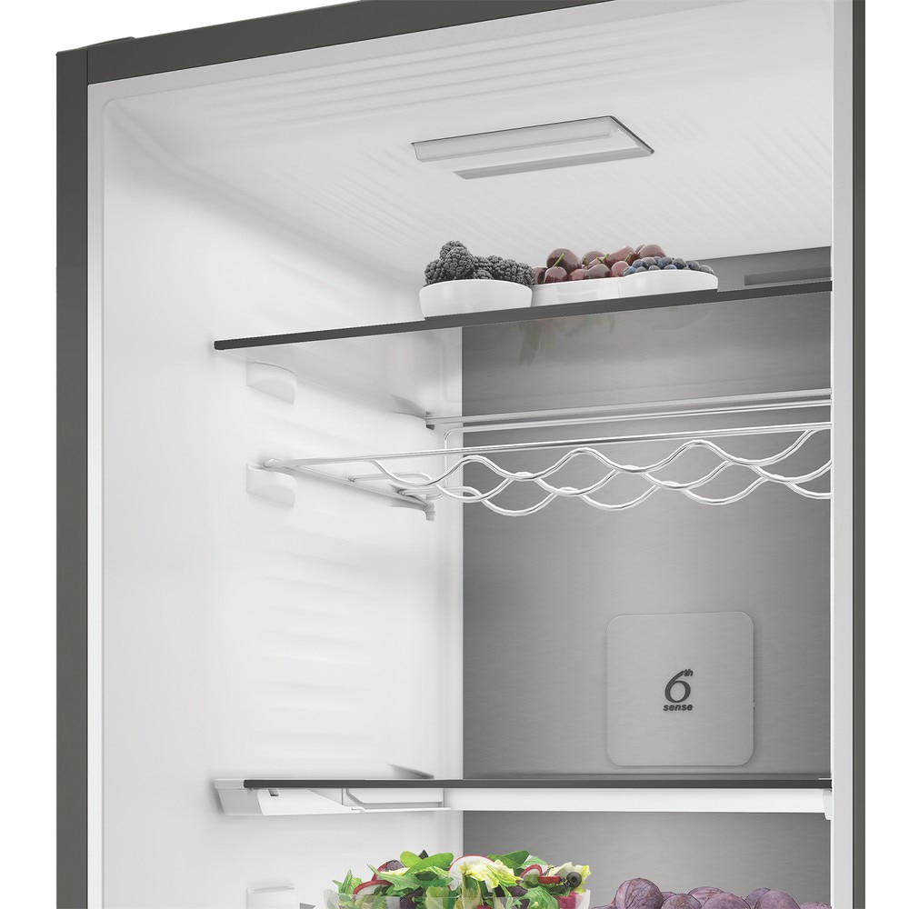 Combina frigorifica WHIRLPOOL WHK 26412 X5EA2, No Frost, 415 l, H 203.5 cm, Clasa D, inox
