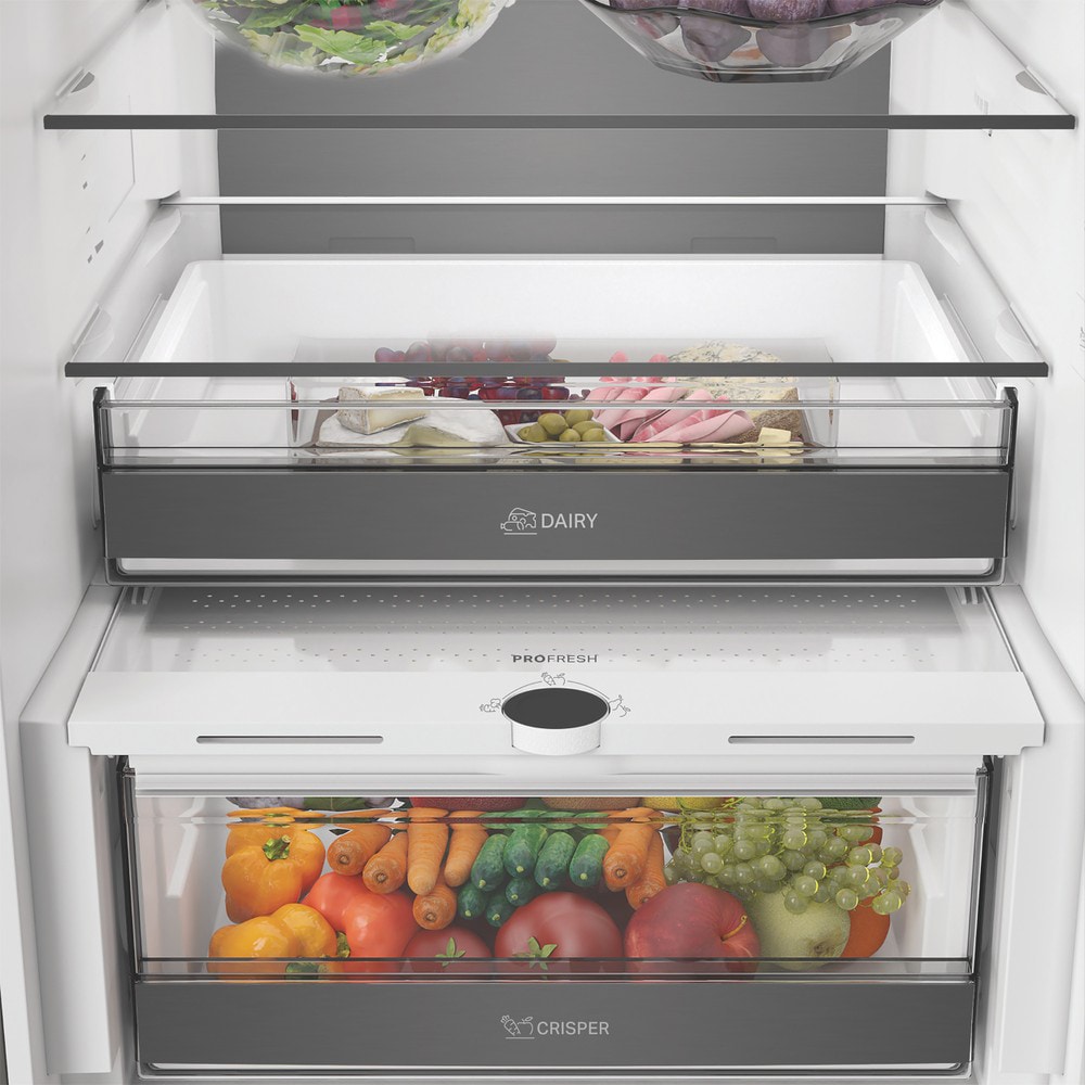 Combina frigorifica WHIRLPOOL WHK 26412 X5EA2, No Frost, 415 l, H 203.5 cm, Clasa D, inox