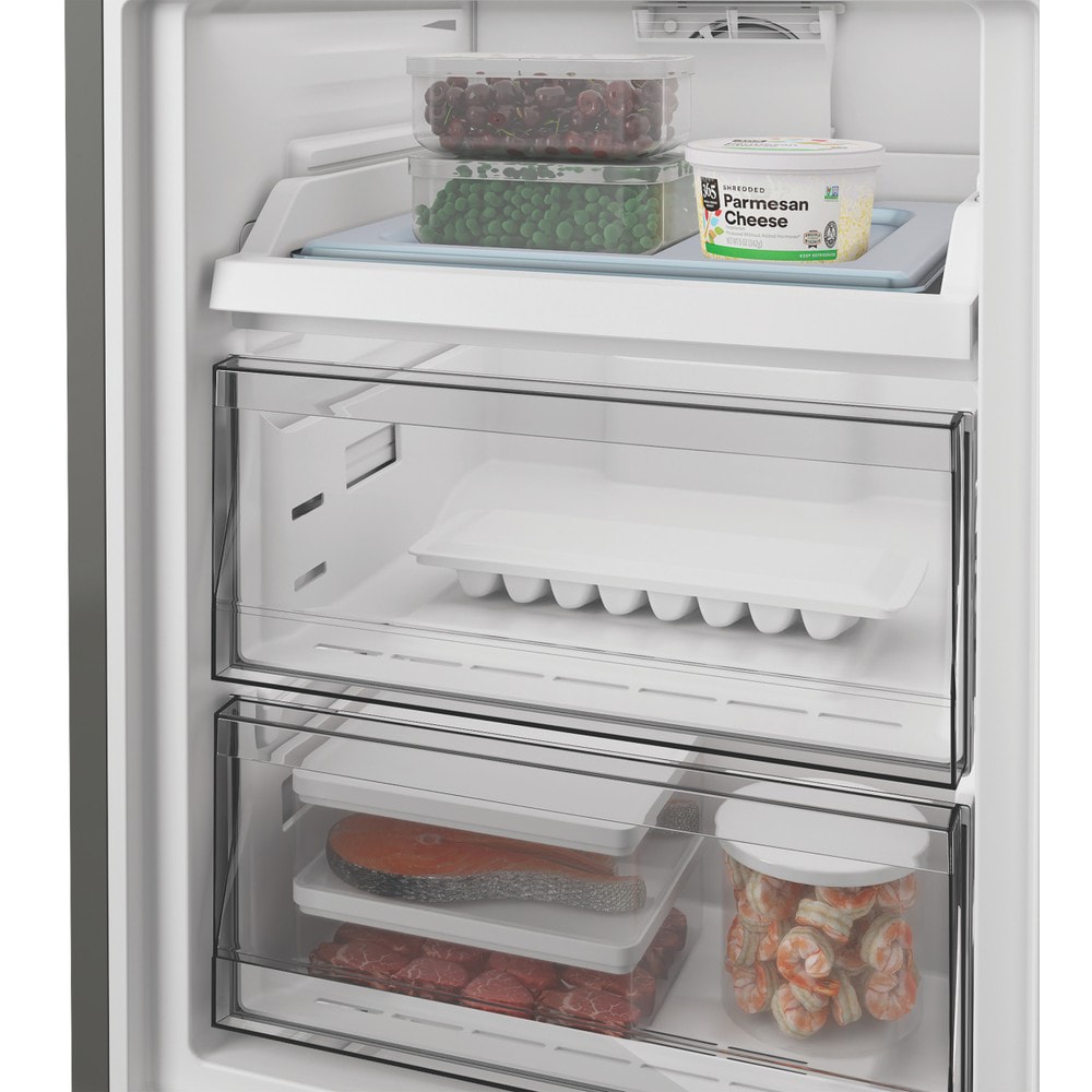 Combina frigorifica WHIRLPOOL WHK 26412 X5EA2, No Frost, 415 l, H 203.5 cm, Clasa D, inox