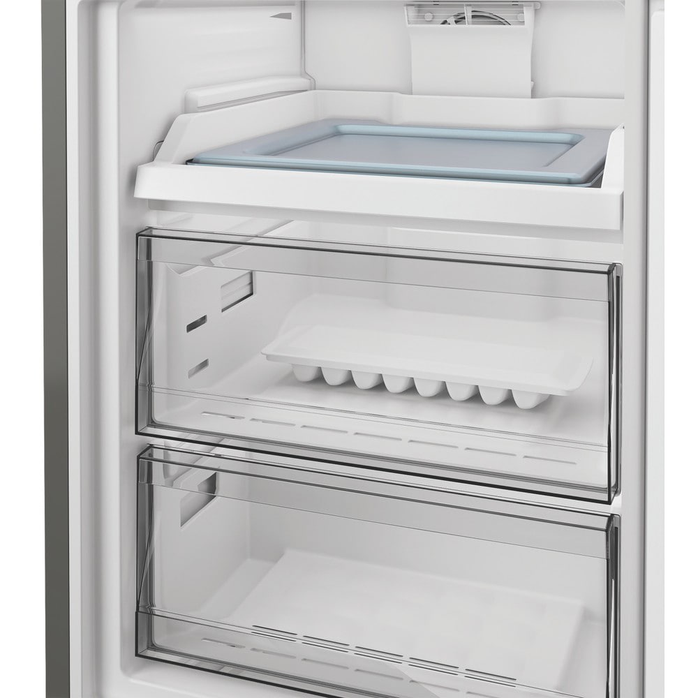 Combina frigorifica WHIRLPOOL WHK 26412 X5EA2, No Frost, 415 l, H 203.5 cm, Clasa D, inox