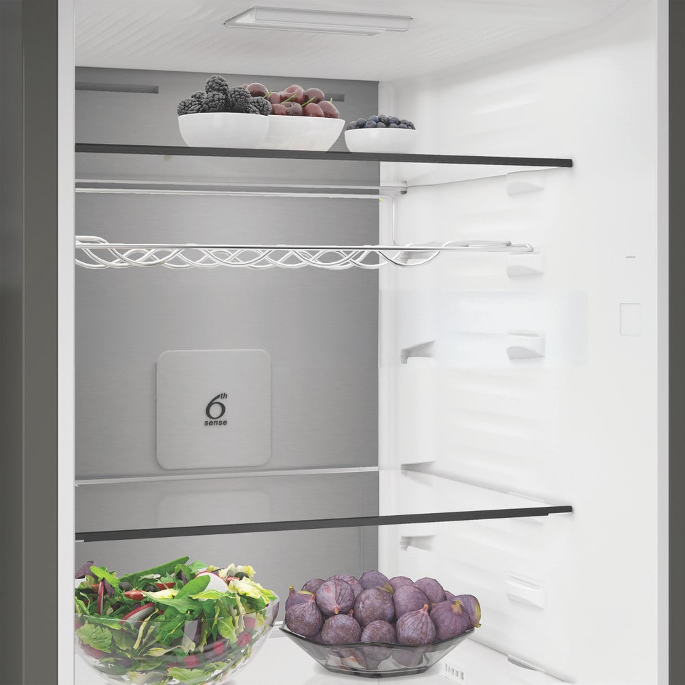 Combina frigorifica WHIRLPOOL WHK 26413 XBR6EA1, No Frost, 415 l, H 203.5 cm, Clasa C, dark inox