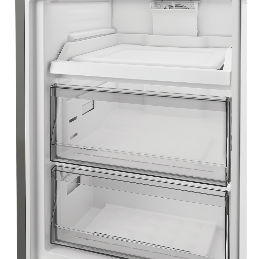 Combina frigorifica WHIRLPOOL WHK 26413 XBR6EA1, No Frost, 415 l, H 203.5 cm, Clasa C, dark inox