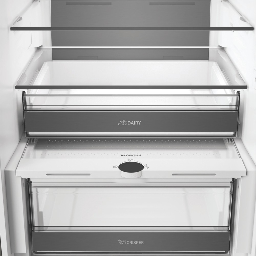 Combina frigorifica WHIRLPOOL WHK 26413 XBR6EA1, No Frost, 415 l, H 203.5 cm, Clasa C, dark inox