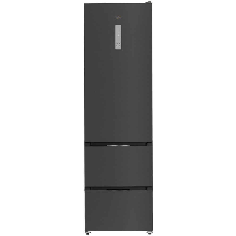 Combina frigorifica WHIRLPOOL HKF 6353 XBR6E, No Frost, 351 l, H 203.5 cm, Clasa C, dark inox